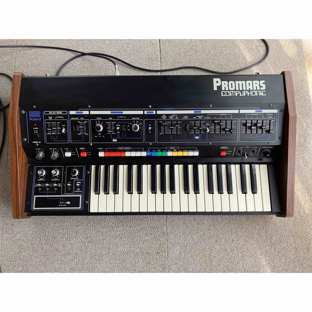 Roland(ローランド)のROLAND PROMARS MRS-2 ビンデージアナログシンセ　ジャンク 楽器の鍵盤楽器(キーボード/シンセサイザー)の商品写真