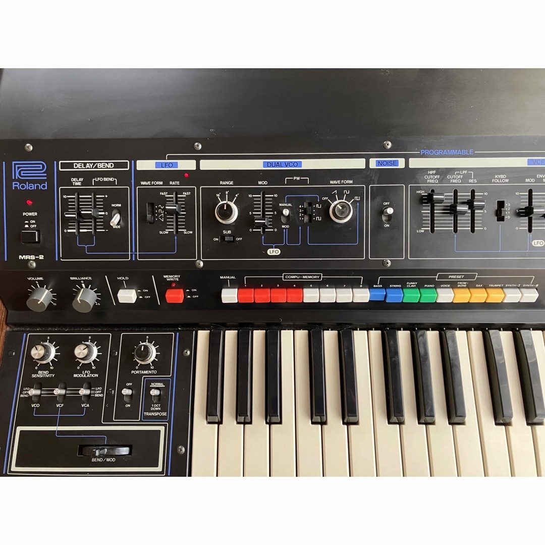 Roland(ローランド)のROLAND PROMARS MRS-2 ビンデージアナログシンセ　ジャンク 楽器の鍵盤楽器(キーボード/シンセサイザー)の商品写真