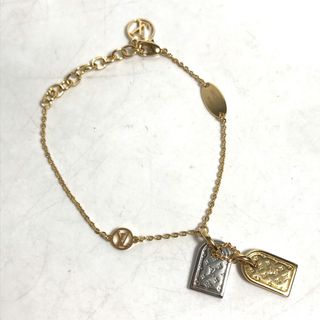 ルイヴィトン(LOUIS VUITTON)のルイヴィトン LOUIS VUITTON ブレスレット・ナノグラム M63142 チェーン アクセサリー ブレスレット メタル ゴールド(ブレスレット/バングル)