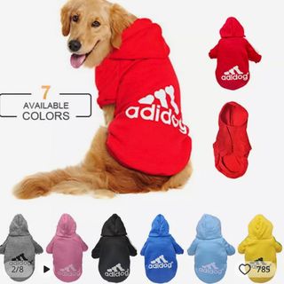 アディダス(adidas)のアディドッグ　ドッグウェア　グレー✖️ブラック(犬)