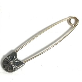 クロムハーツ(Chrome Hearts)のクロムハーツ CHROME HEARTS CHプラス セーフティーピン ラージ アクセサリー 安全ピン ブローチ SV925 シルバー(ブローチ/コサージュ)