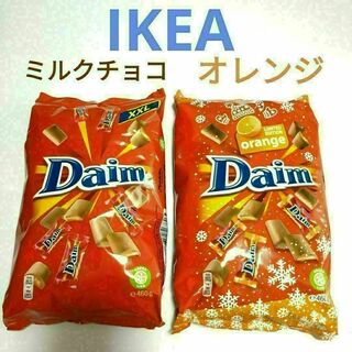 イケア(IKEA)の【限定】IKEA/イケア DAIMチョコ2種　ダイム ミニ、ダイム オランジェ(菓子/デザート)