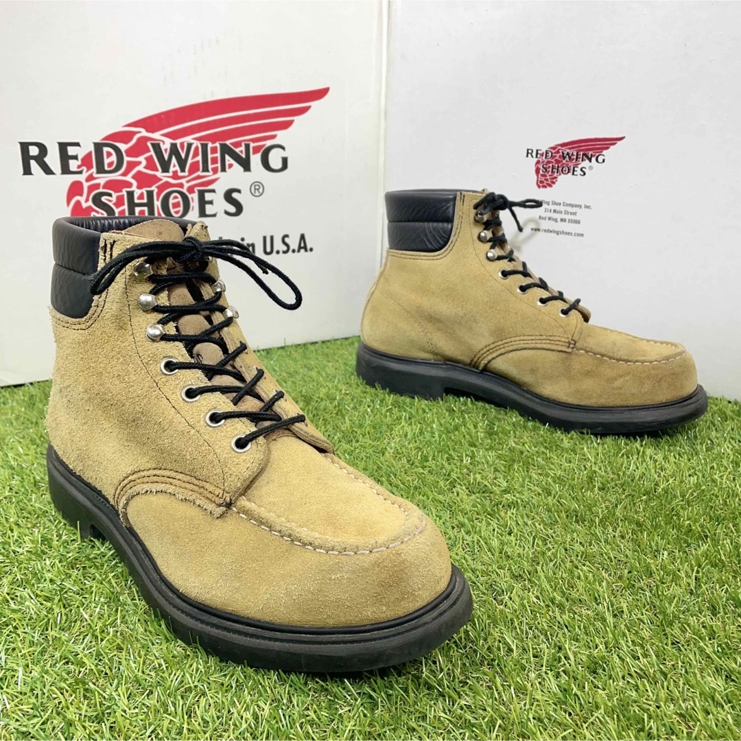 REDWING(レッドウィング)の【安心品質0190】8118レッドウイング廃盤ブーツREDWING US7.5D メンズの靴/シューズ(ブーツ)の商品写真