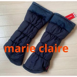 マリクレール(Marie Claire)の新品■4,620円【マリクレール】レッグウォーマー   ネイビー(レッグウォーマー)