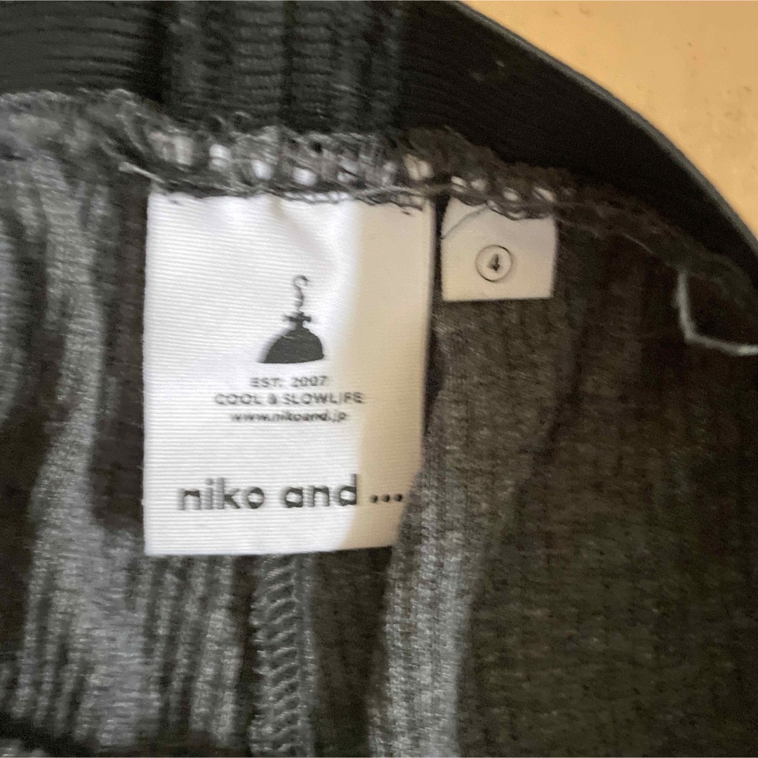 niko and...(ニコアンド)のニコアンド  リブニットレギンス レディースのレッグウェア(レギンス/スパッツ)の商品写真