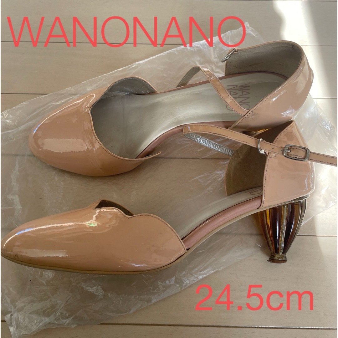 WANONANO(ワノナノ)のWANONANO クリアヒールパンプス レディースの靴/シューズ(ハイヒール/パンプス)の商品写真