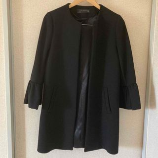 ザラ(ZARA)の★ZARA★ ブラック ショートコート アウター コート(その他)