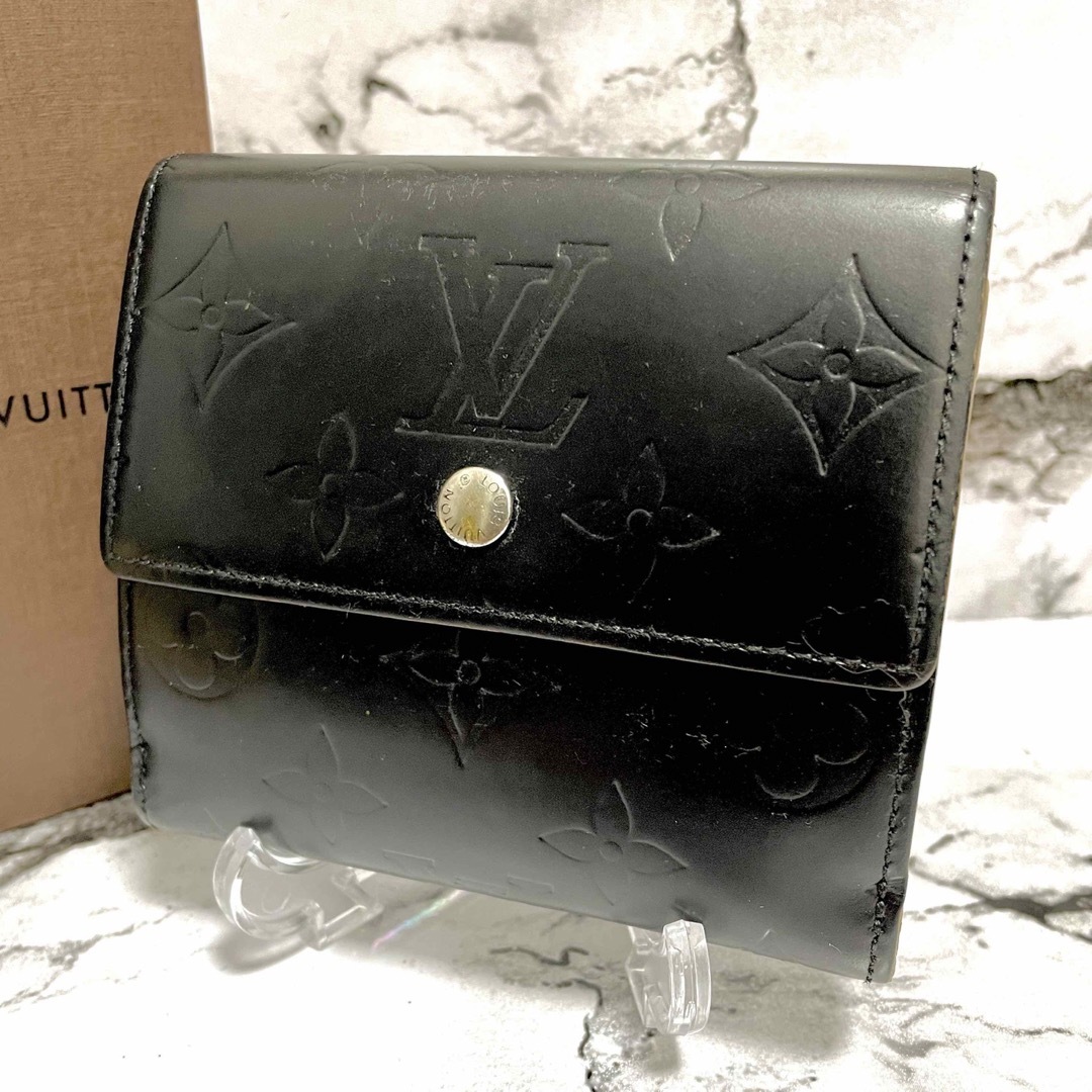 専用！美品❗️ルイヴィトン　モノグラムマット　ポルトモネ　ビエ　カルトクレディLOUISVUITTON