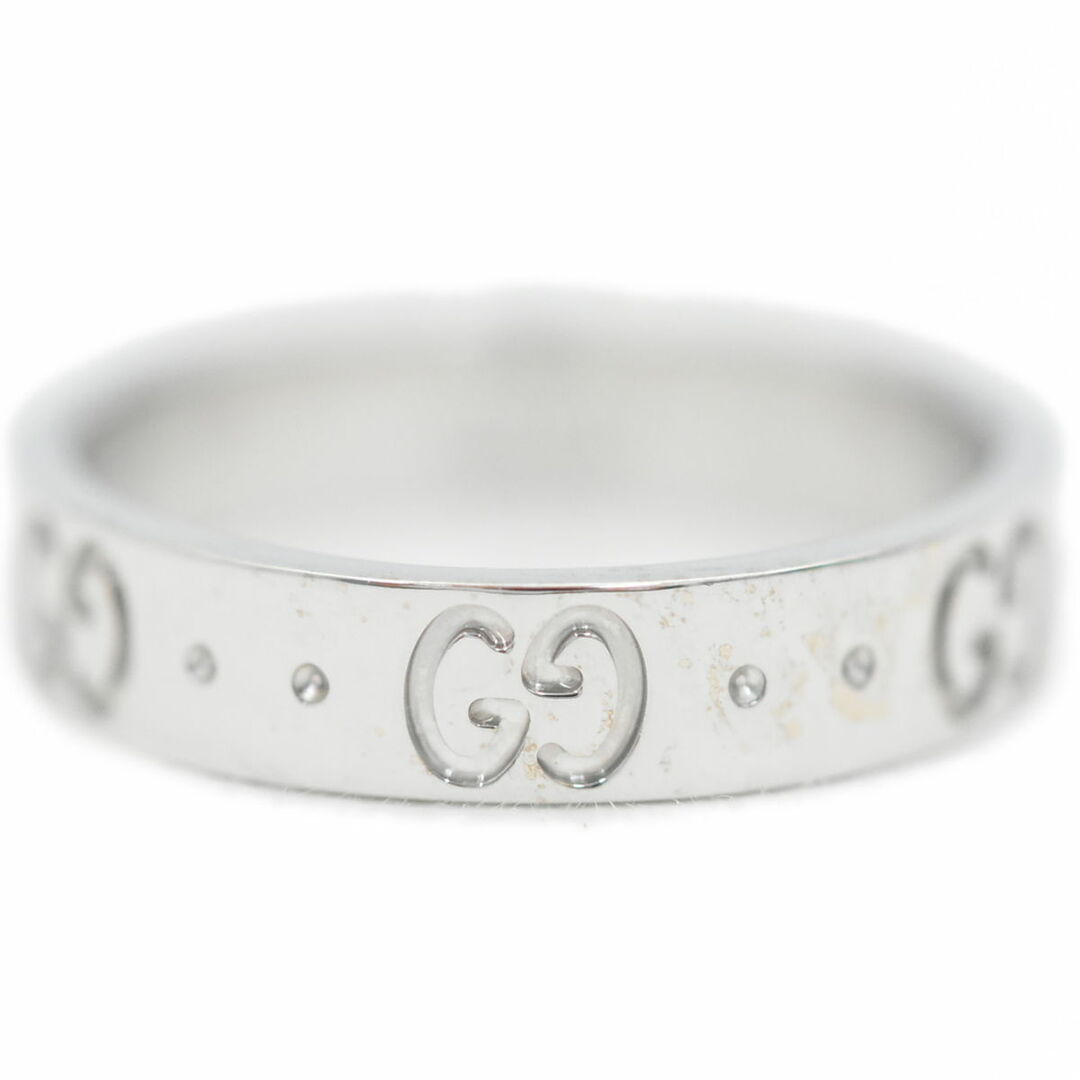Gucci - 本物 グッチ GUCCI GG アイコンリング 750 WG リング 指輪 11