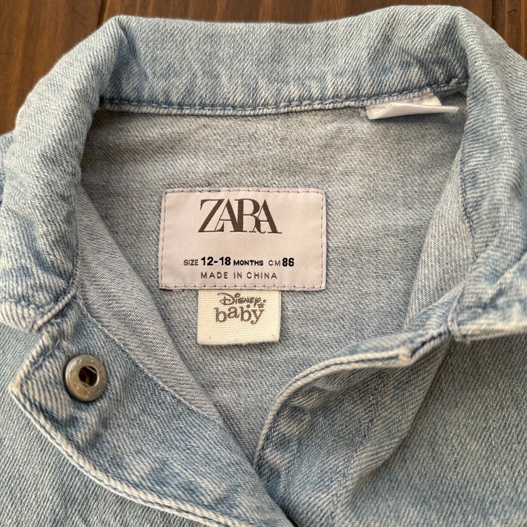 ZARA(ザラ)のZARA ミニーGジャン キッズ/ベビー/マタニティのベビー服(~85cm)(ジャケット/コート)の商品写真