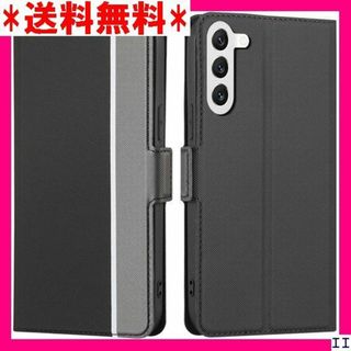 SN5 Galaxy S23 ケース 手帳型 薄型 軽量ケ + ブラック 218(モバイルケース/カバー)