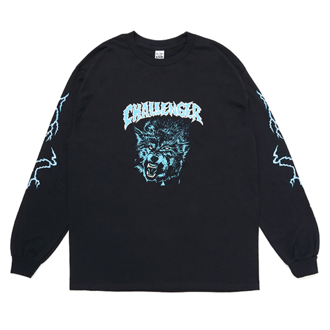 トップスCHALLENGER  L/S WOLF TEE