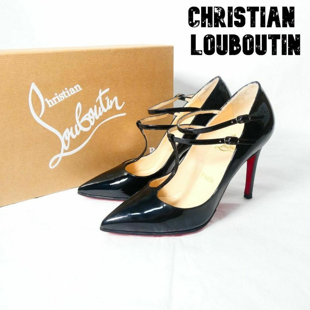 美品】Christian Louboutin パンプス エナメル ハイヒール○サイズ