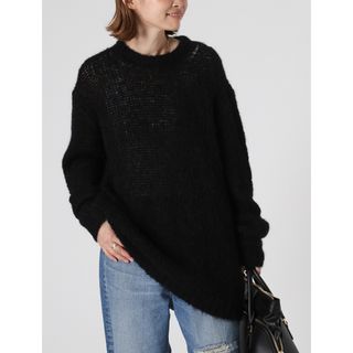 マディソンブルー(MADISONBLUE)の《ちびこ様専用》新品♡マディソンブルー♡LOOSEモヘヤプルオーバーknitニッ(ニット/セーター)