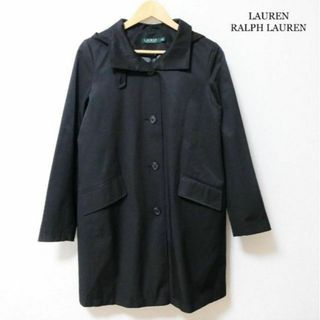 ラルフローレン(Ralph Lauren)の美品 ローレンラルフローレン 2WAY フード ロングコート ステンカラーコート(ロングコート)