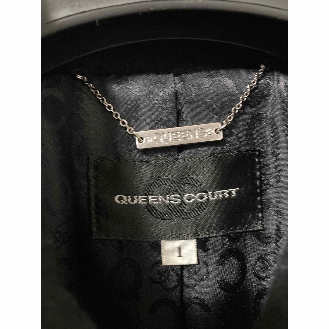 QUEENS COURT(クイーンズコート)の美品　クイーンズコート　コート　フォーマル　忘年会　結婚式　入学式　卒業式 レディースのジャケット/アウター(ロングコート)の商品写真