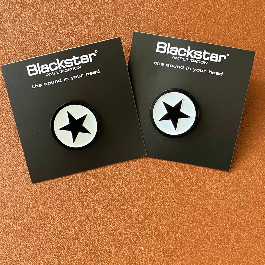 Blackstar ブラックスター ピンバッジ 2個セット 楽器のギター(ギターアンプ)の商品写真
