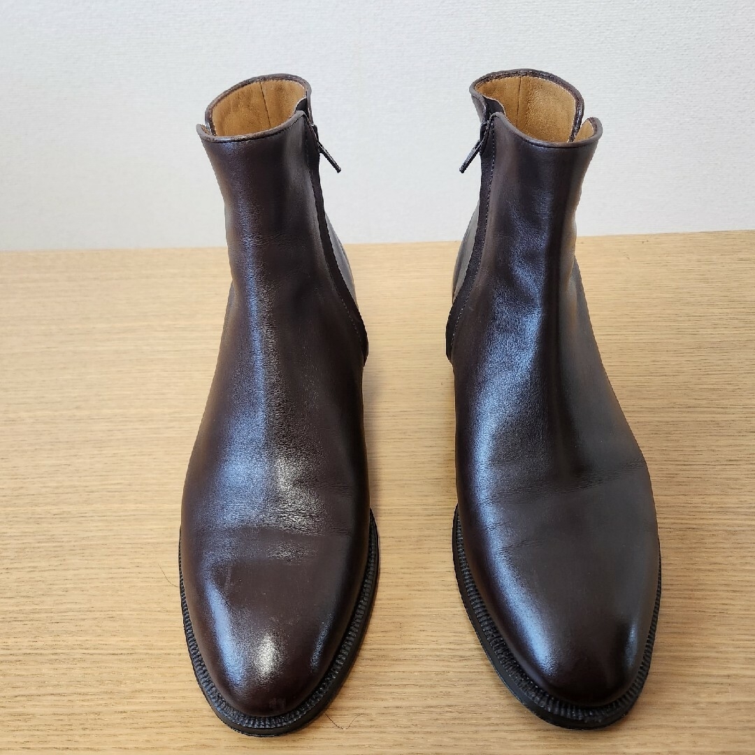 靴べらleyucca's 吾亦紅別注 side zip boots