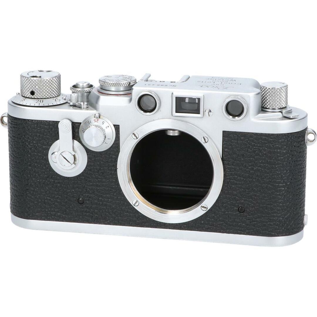 LEICA(ライカ)のＬＥＩＣＡ　ＩＩＩＦ　ＢＯＤＹレッドシンクロ　セルフ付き スマホ/家電/カメラのカメラ(フィルムカメラ)の商品写真