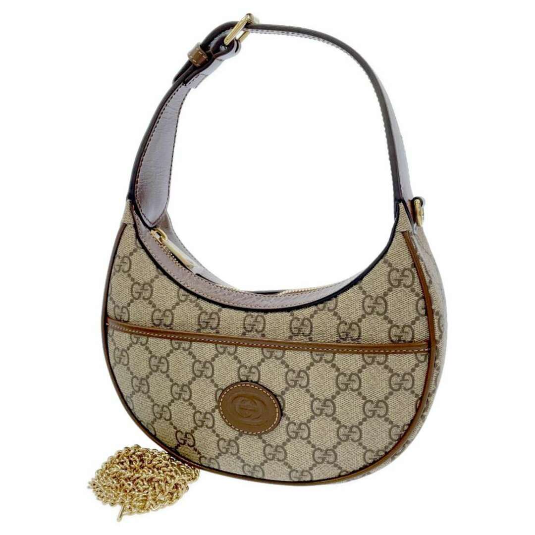 Gucci - グッチ ハンドバッグ ハーフムーンシェイプ ミニ GGスプリーム