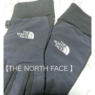 ザノースフェイス(THE NORTH FACE)の【美品】THE NORTH FACE ウィンドストッパーイーチップグローブBLK(手袋)