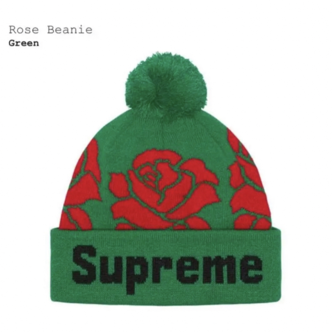 『1年保証』 supreme Rose Supreme - Beanie Beanie Rose Supreme winter Beanie - 帽子