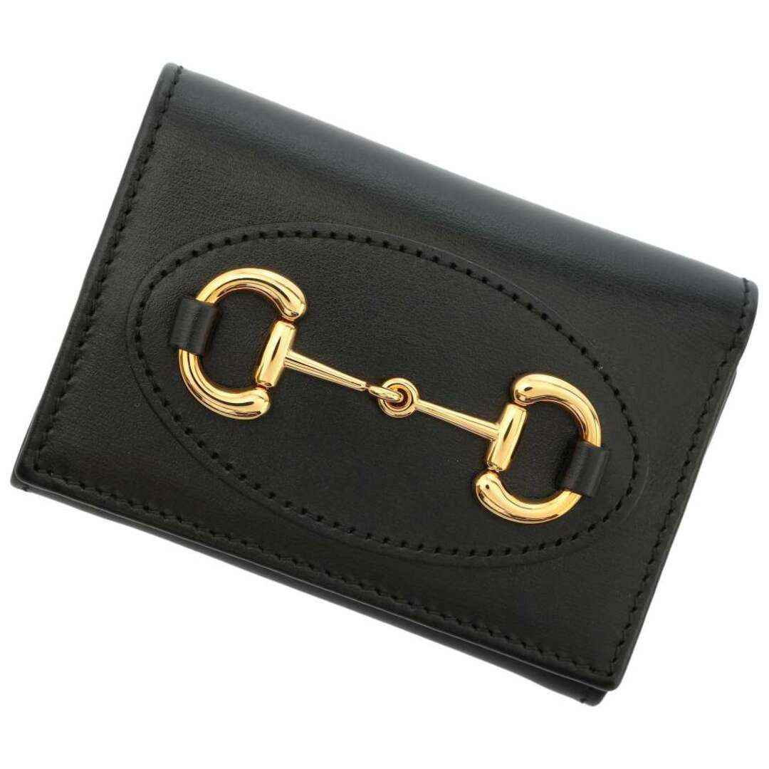 Gucci - グッチ 三つ折り財布 ホースビット レザー 644462 GUCCI 財布