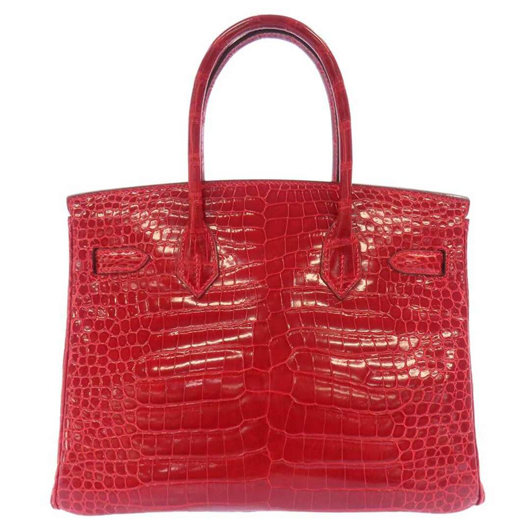 Hermes(エルメス)のエルメス バーキン30 ブレイズ/シルバー金具 ポロサスシャイン □H刻印 HERMES Birkin ハンドバッグ レディースのバッグ(ハンドバッグ)の商品写真