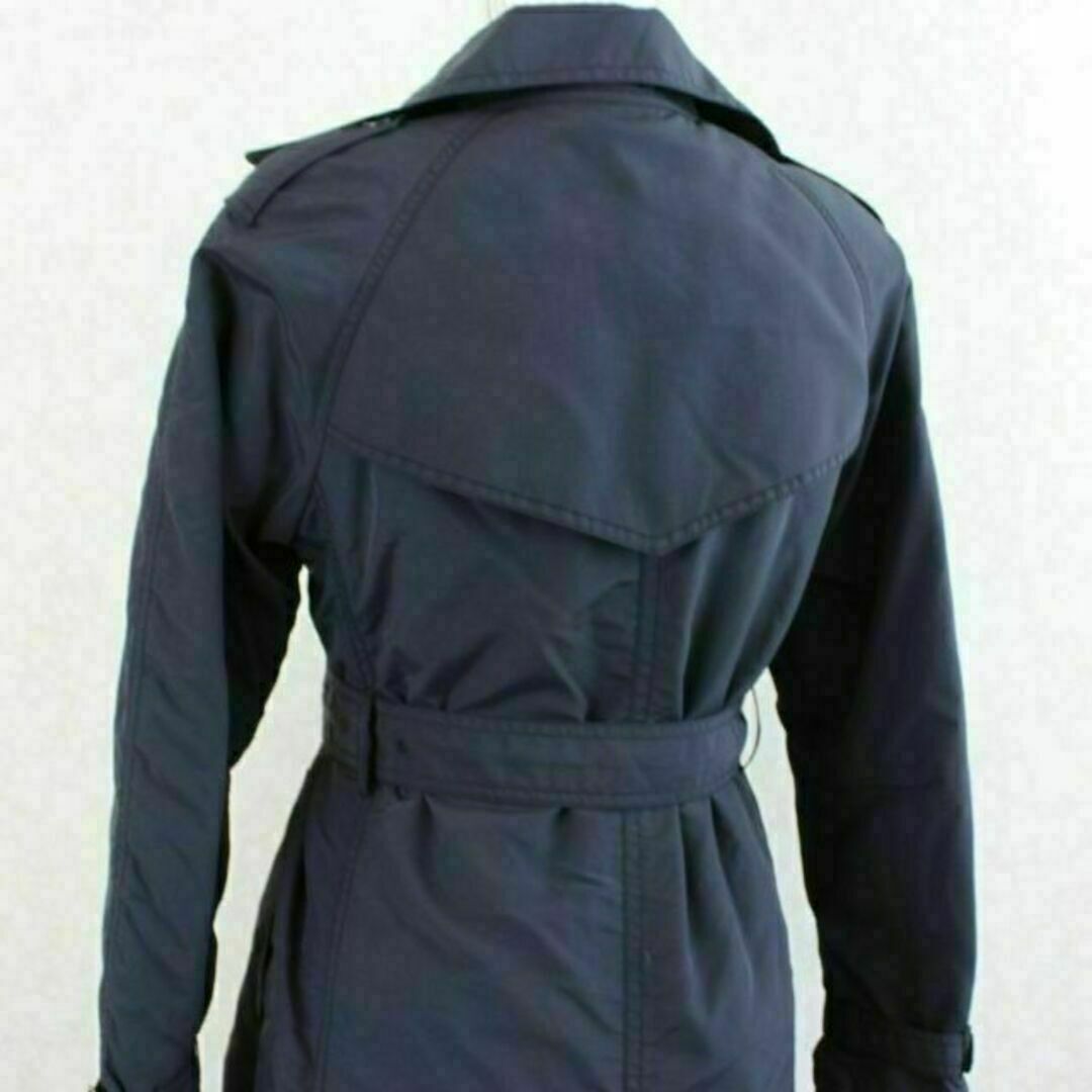 PLST(プラステ)のプラステ　キルティング　ダウン　トレンチコート　ネイビー　2（M)　春　冬 レディースのジャケット/アウター(ダウンコート)の商品写真