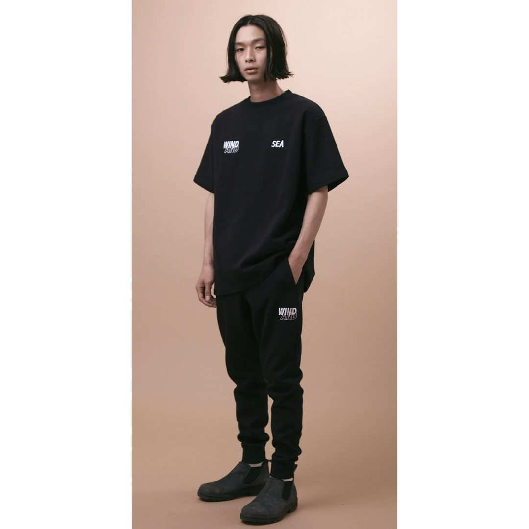 WIND AND SEA(ウィンダンシー)の新品WDS-ES TECHFLEECEJOGGERPANTS BLACK XL メンズのパンツ(その他)の商品写真