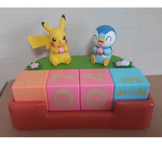 ポケモン　万年カレンダー　ピカチュウ　ポッチャマ(キャラクターグッズ)