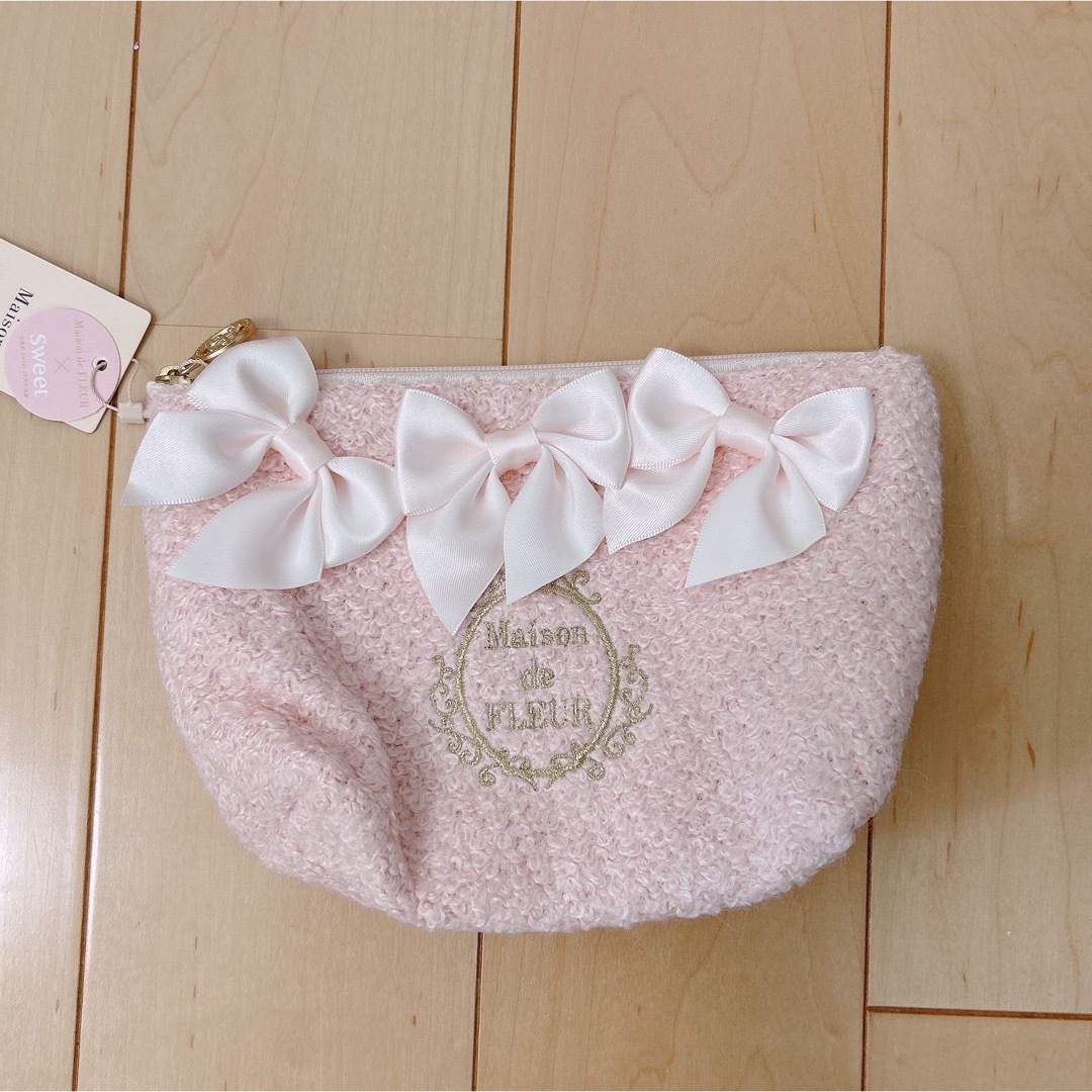 【新品.タグ付き】♡メゾンドフルール♡スウィートコラボ♡トートバッグ&ポーチ♡