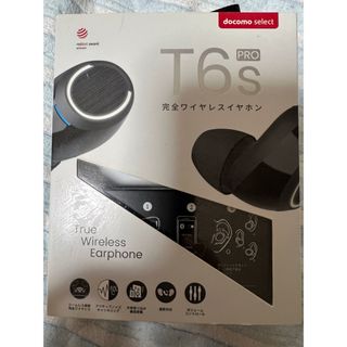 エヌティティドコモ(NTTdocomo)のMEES T6S PRO BLACK(ヘッドフォン/イヤフォン)