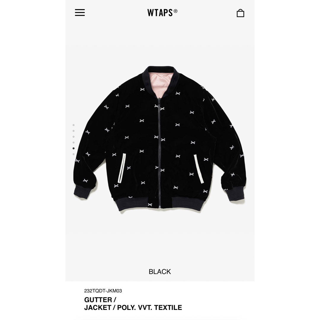 W)taps(ダブルタップス)のwtaps 23aw GUTTER jacket XL メンズのジャケット/アウター(その他)の商品写真