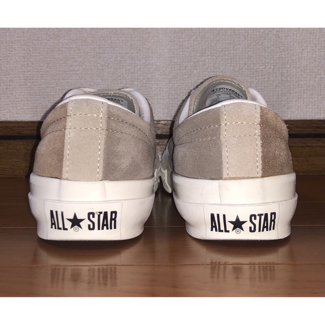 CONVERSE(コンバース)の24cm 美品 CONVERSE STAR&BARS SUEDE ブラウン 茶 レディースの靴/シューズ(スニーカー)の商品写真