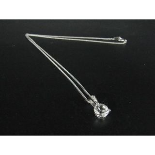 スワロフスキー(SWAROVSKI)の■美品■ SWAROVSKI スワロフスキー ストーン ネックレス ペンダント アクセサリー レディース シルバー系 DD5995(その他)