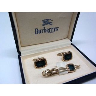 バーバリー(BURBERRY)の■極美品■ Burberrys バーバリーズ カカフス カフリンクス ネクタイピン タイクリップ アクセサリー 2点セット ゴールド系 DD8182(その他)