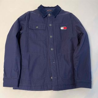 トミージーンズ(TOMMY JEANS)のTOMMY JEANS カバーオール　ネイビー(カバーオール)