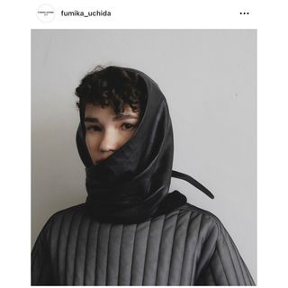 fumika uchida モヘアシャギーストール-