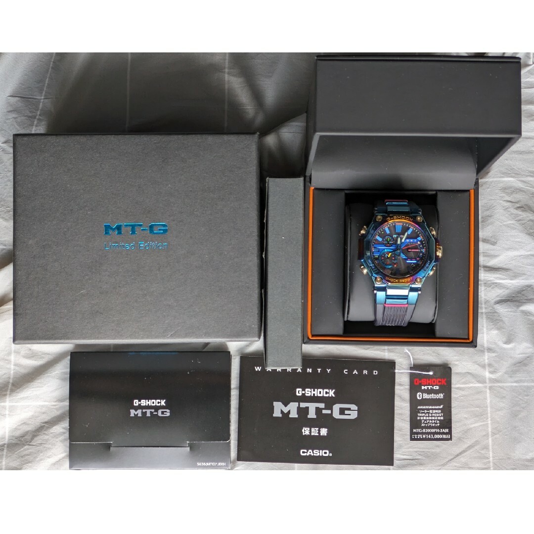 新品2本セット　G-SHOCK MTG-B2000PH-2AJR プライスタグ付