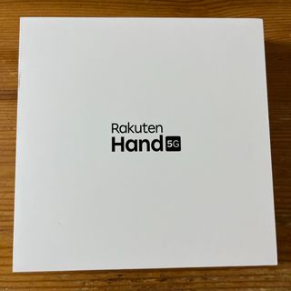 ラクテン(Rakuten)の楽天ハンド　Rakuten Hand 5G ブラック(スマートフォン本体)