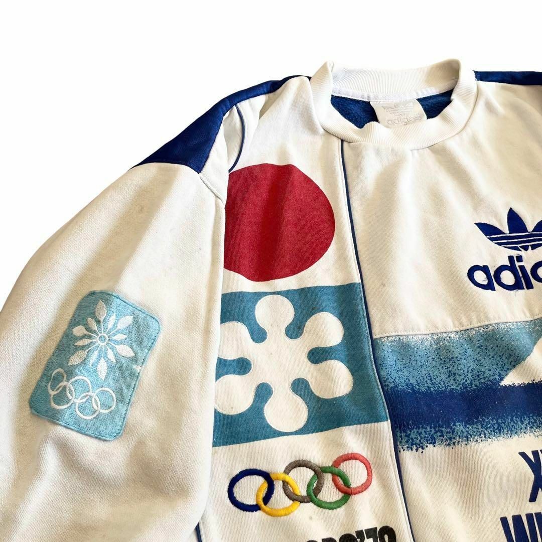 ☆希少☆ adidas ヴィンテージ 1972年札幌オリンピック スウェット-