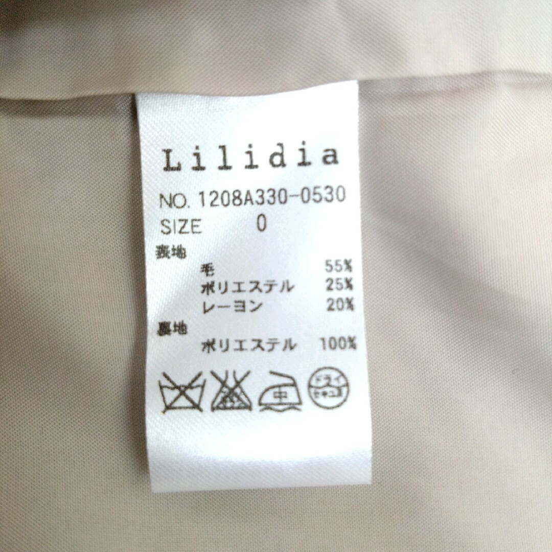 Lilidia(リリディア)の《Lilidia》リリディア　チェスターコート　ハーフコート　新品未使用品 レディースのジャケット/アウター(チェスターコート)の商品写真