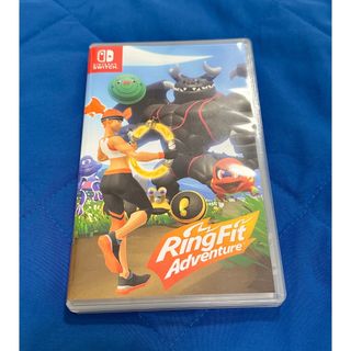 ニンテンドースイッチ(Nintendo Switch)のリングフィットアドベンチャー 【箱なし／携帯ケースあり】(家庭用ゲームソフト)