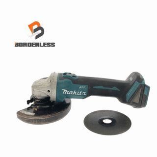 マキタ(Makita)の☆中古品☆makita マキタ 18V 125mm 充電式ディスクグラインダー GA504DN 本体のみ コードレス 研磨機 研削 切削 ディスクサンダー 81645(工具)