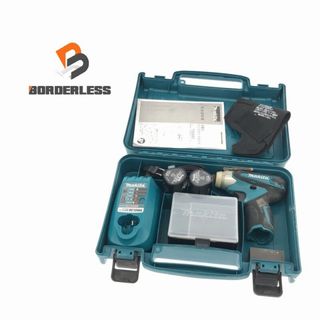 マキタ(Makita)の☆中古品☆ makita マキタ 10.8V 充電式インパクトドライバー TD090DWXW バッテリー2個(10.8V 1.3Ah) 充電器 ケース付 81651(工具)