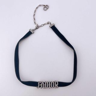 ディオール(Christian Dior) チョーカー アクセサリー(シルバー/銀色