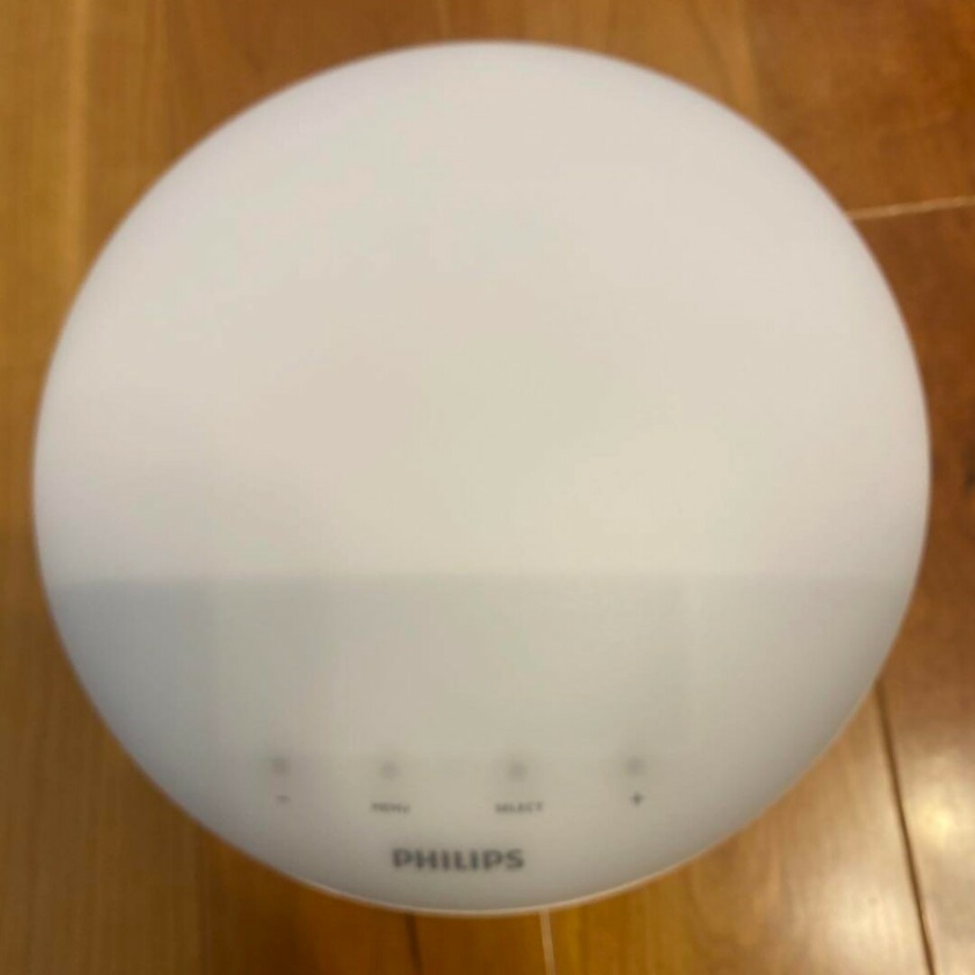 PHILIPS(フィリップス)のSmartSleep SmartSleep ウェイクアップ ライト HF3519 インテリア/住まい/日用品のインテリア小物(置時計)の商品写真