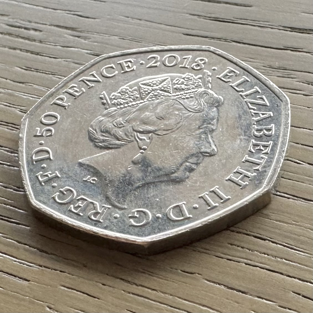 [レア] イギリス 2018 人民代表法 １００周年 記念硬貨 5241 エンタメ/ホビーの美術品/アンティーク(貨幣)の商品写真