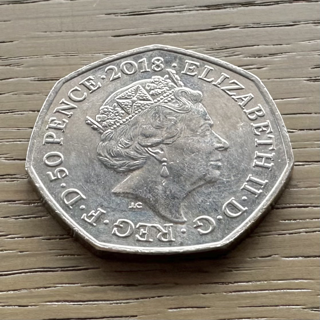 [レア] イギリス 2018 人民代表法 １００周年 記念硬貨 5241 エンタメ/ホビーの美術品/アンティーク(貨幣)の商品写真
